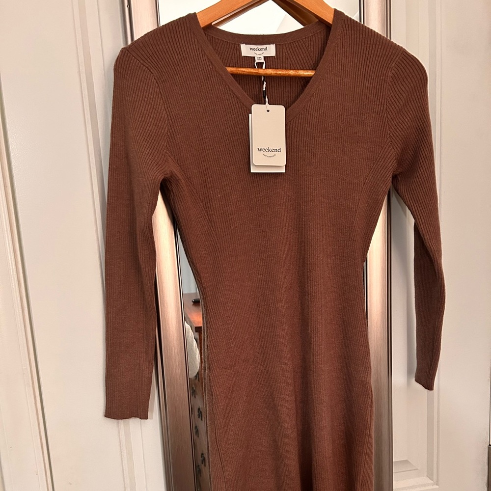 New with tags XS PETITE fitted knit dress